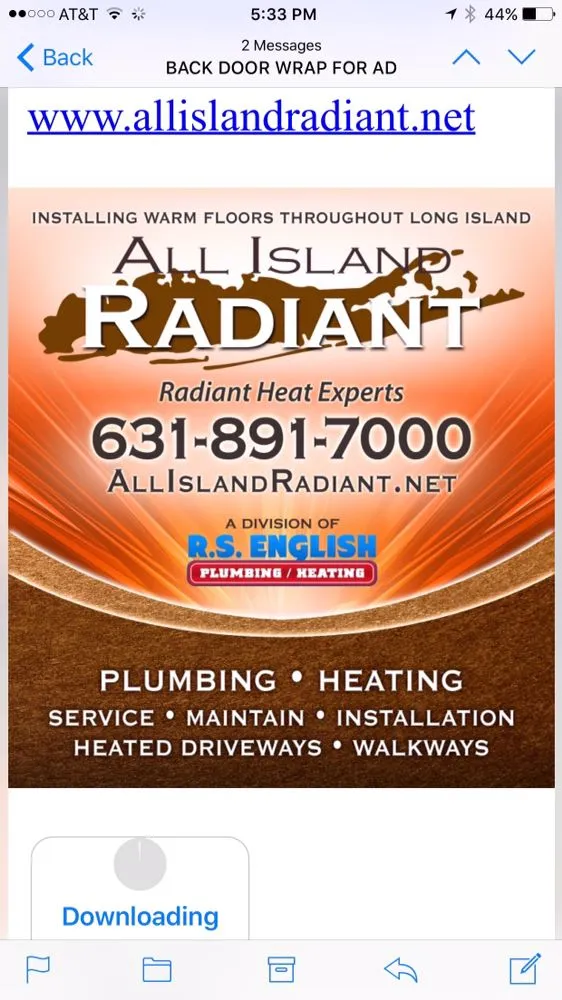 Slide of All Island Radiant