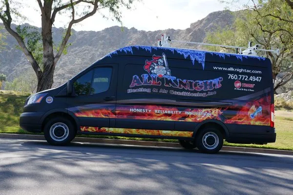 All Knight Heating & Air Conditioning Logo