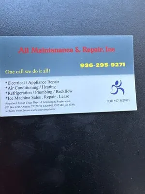 All Maintenance & Repair Logo