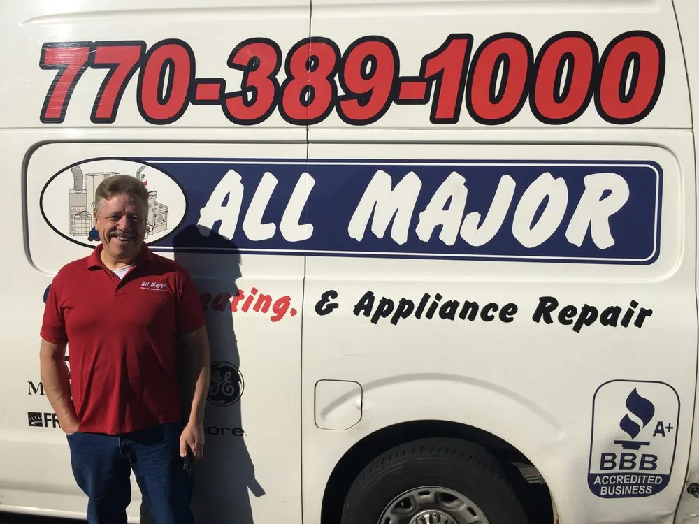 Slide of All Major Appliance Repair & HVAC Repair