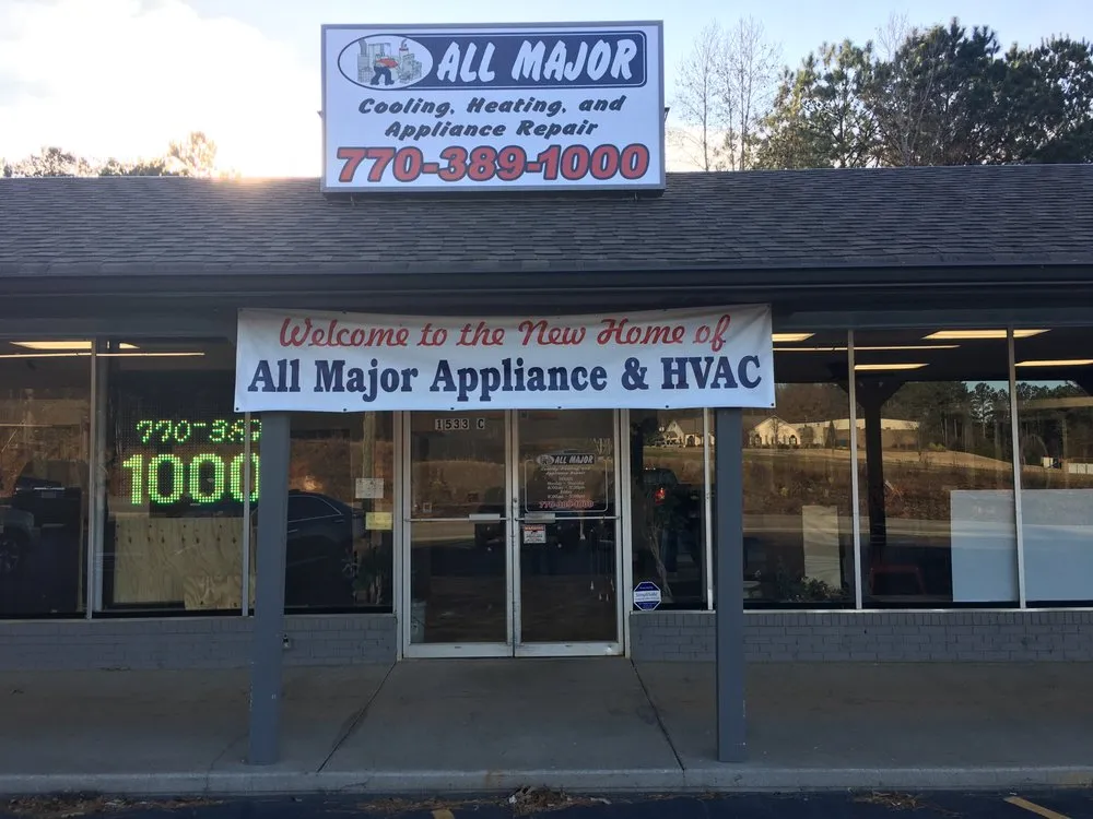 Slide of All Major Appliance Repair & HVAC Repair