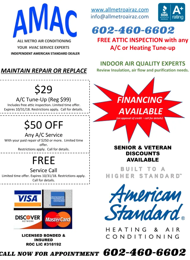 Slide of All Metro Air Conditioning