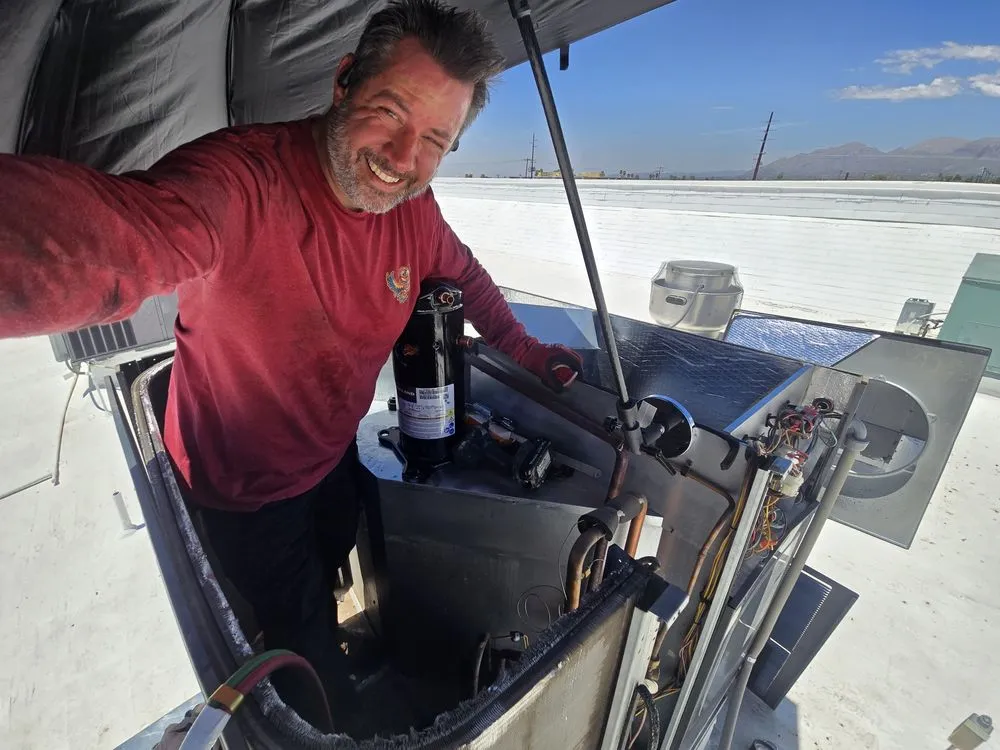 Slide of All Out Cooling & Heating