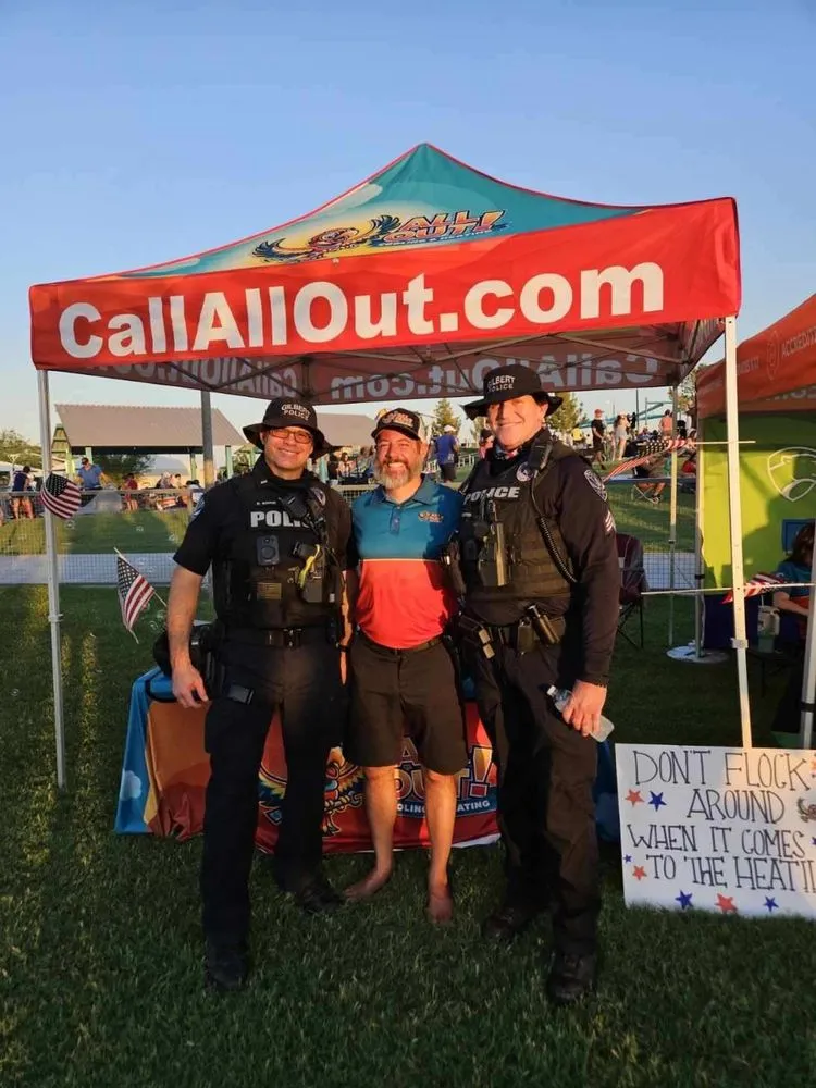 Slide of All Out Cooling & Heating