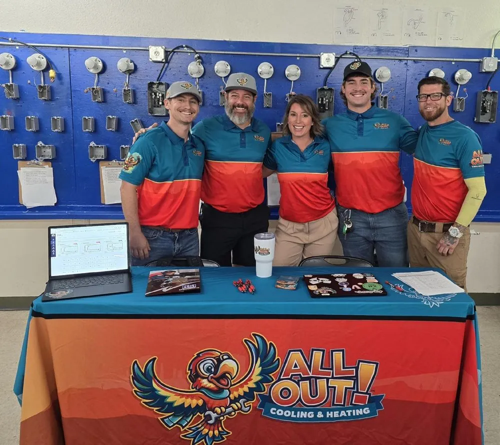 Slide of All Out Cooling & Heating