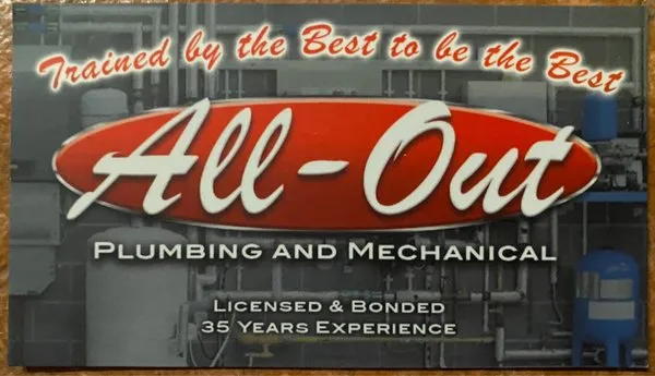 All-out Plumbing & Mechanical Logo