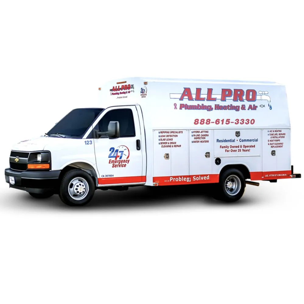 Slide of All Pro Cooling Heating Plumbing & Electrical