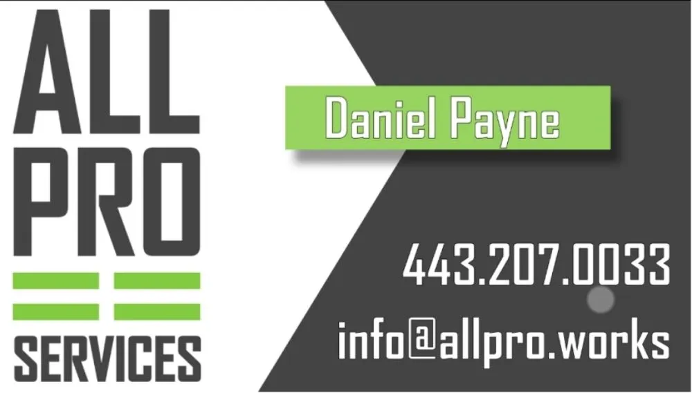 Slide of All Pro Services