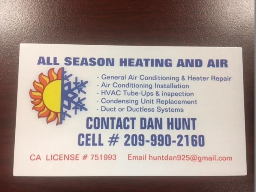 Slide of All Season Heat And Air