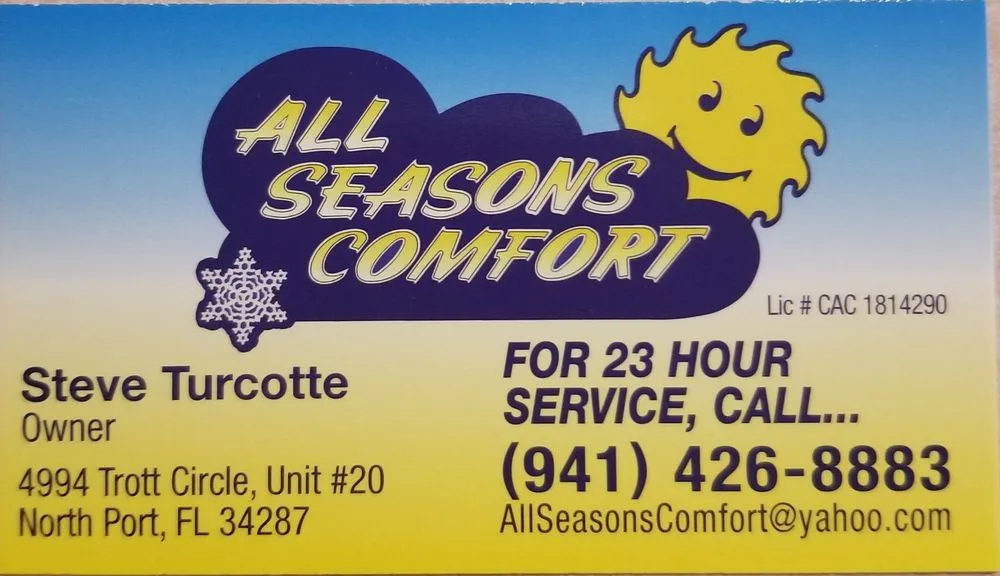 Slide of All Seasons Comfort