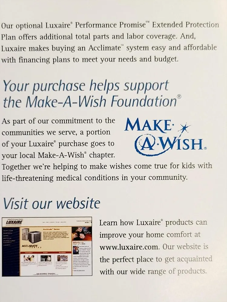 Slide of All Seasons Heating & Air