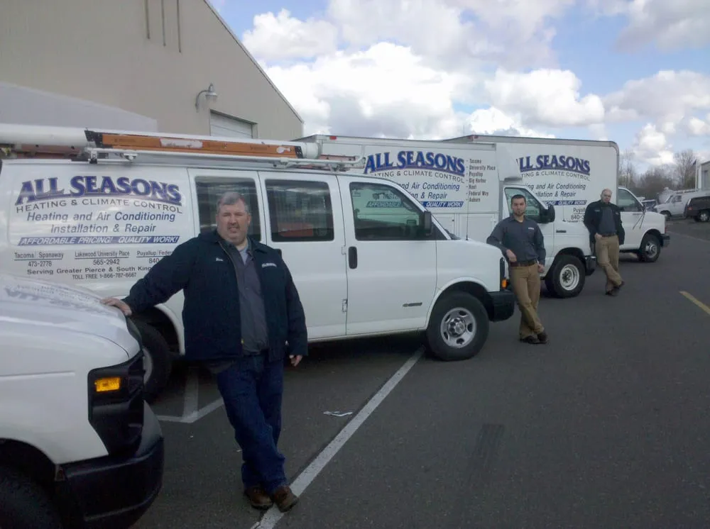 Slide of All Seasons Heating & Climate Control