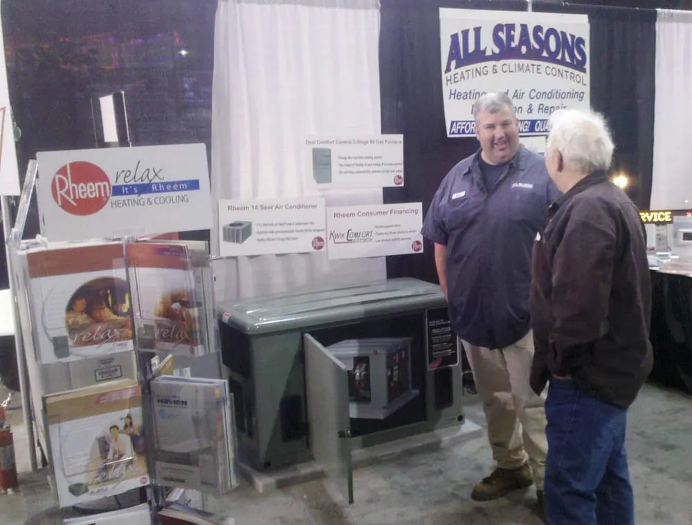 Slide of All Seasons Heating & Climate Control