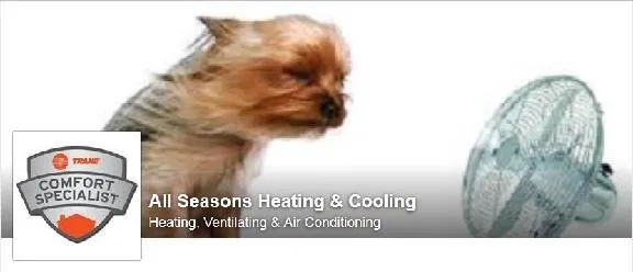 Slide of All Seasons Heating & Cooling