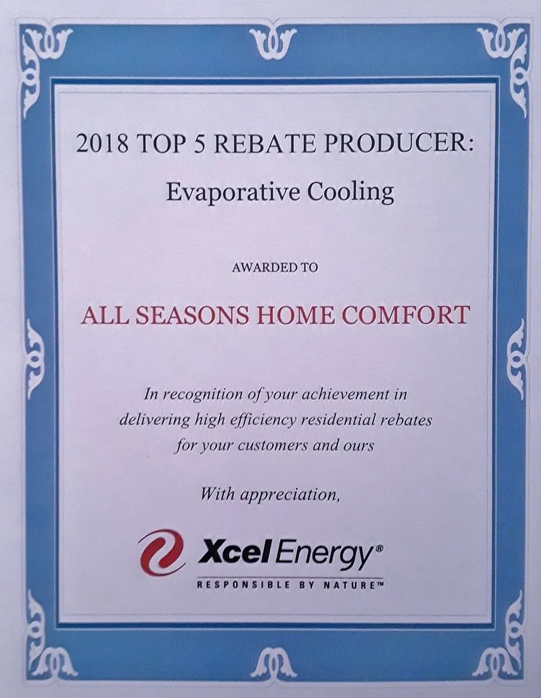 Slide of All Seasons Home Comfort