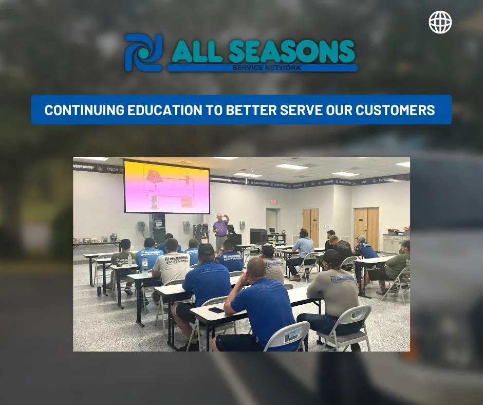 Slide of All Seasons Service Network