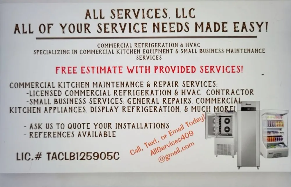 Slide of All Services