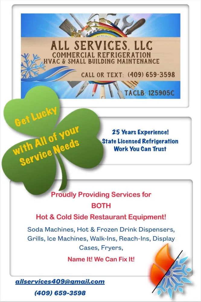 Slide of All Services