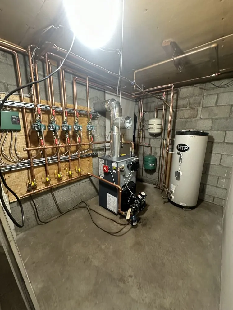 Slide of All-Star plumbing and heating