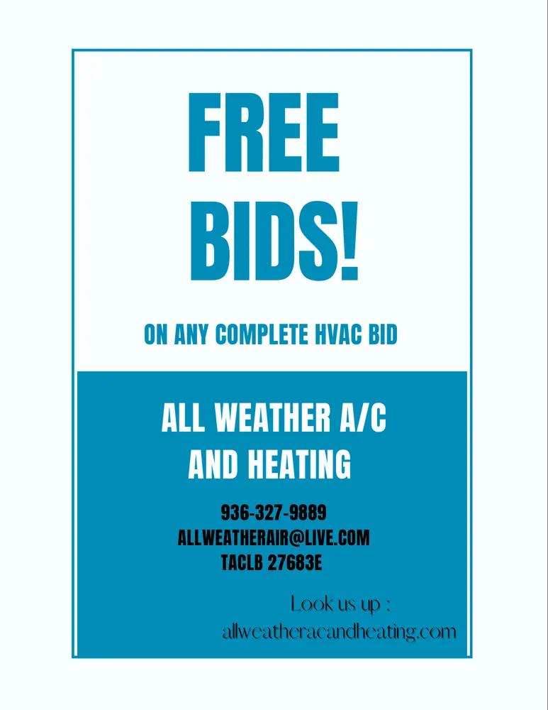 Trusted air conditioning tune-up in Goodrich, TX by All Weather A/C & Heating