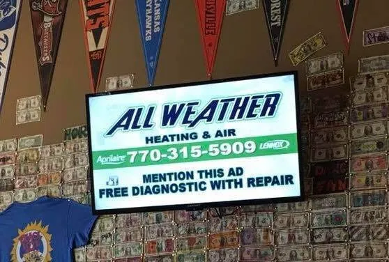 Slide of All Weather Heating & Air