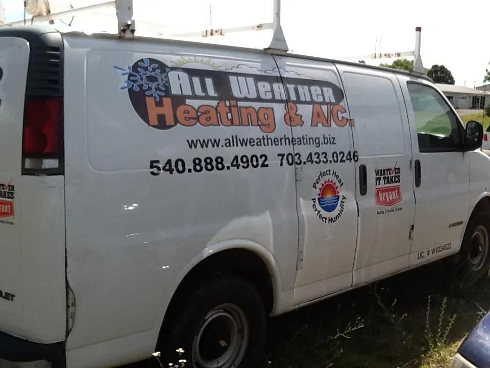 Slide of All Weather Heating & Air Conditioning