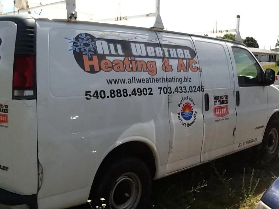 Slide of All Weather Heating & Air Conditioning