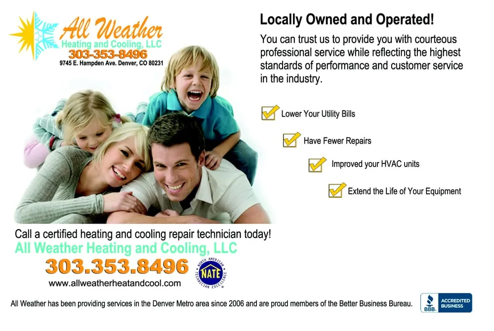 Slide of All Weather Heating & Cooling