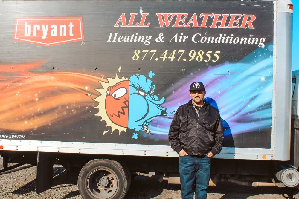 Slide of All Weather Heating and Air Conditioning