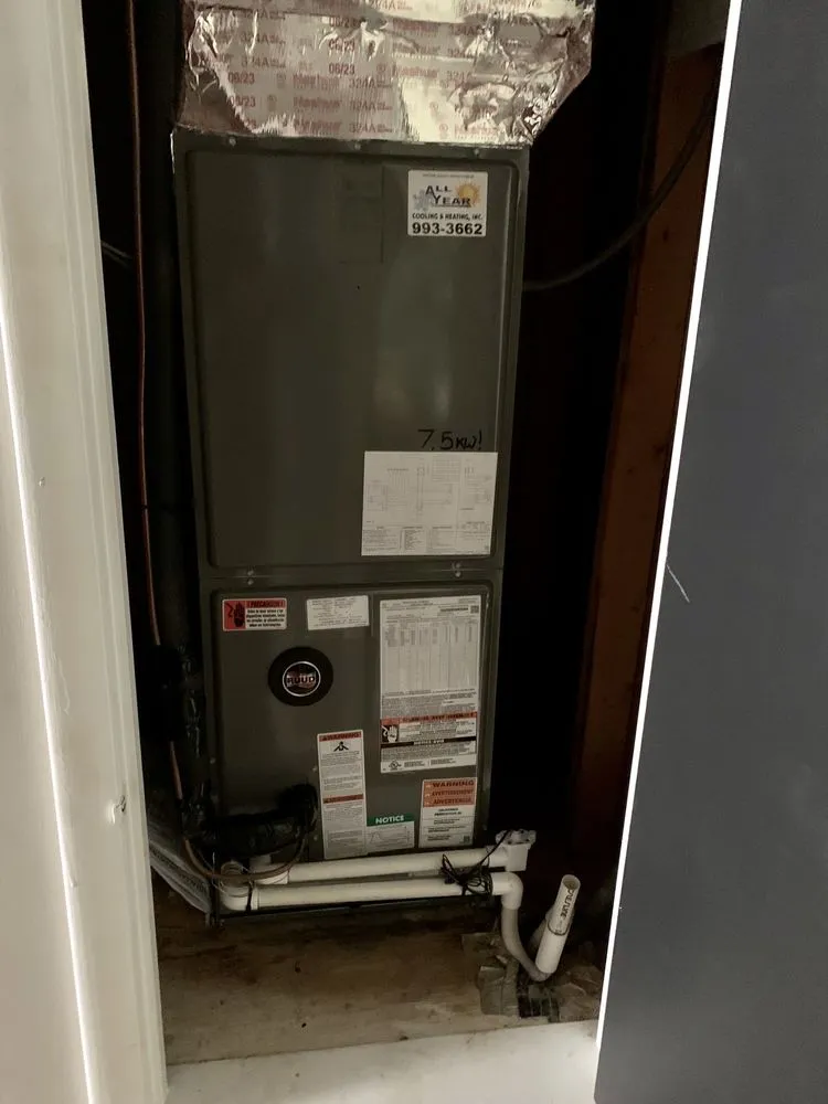 Slide of All Year Cooling & Heating