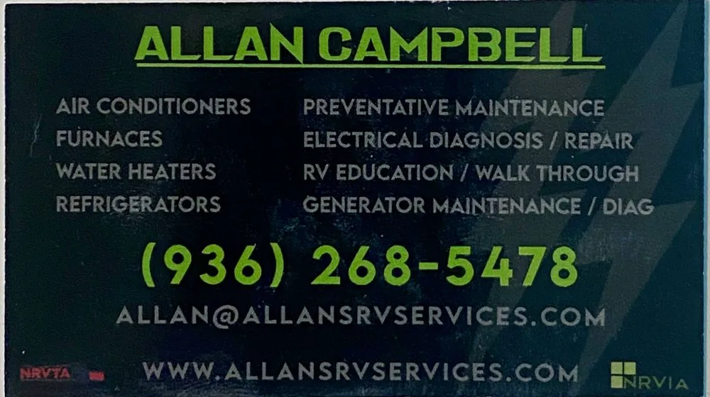 Slide of Allan's RV Services