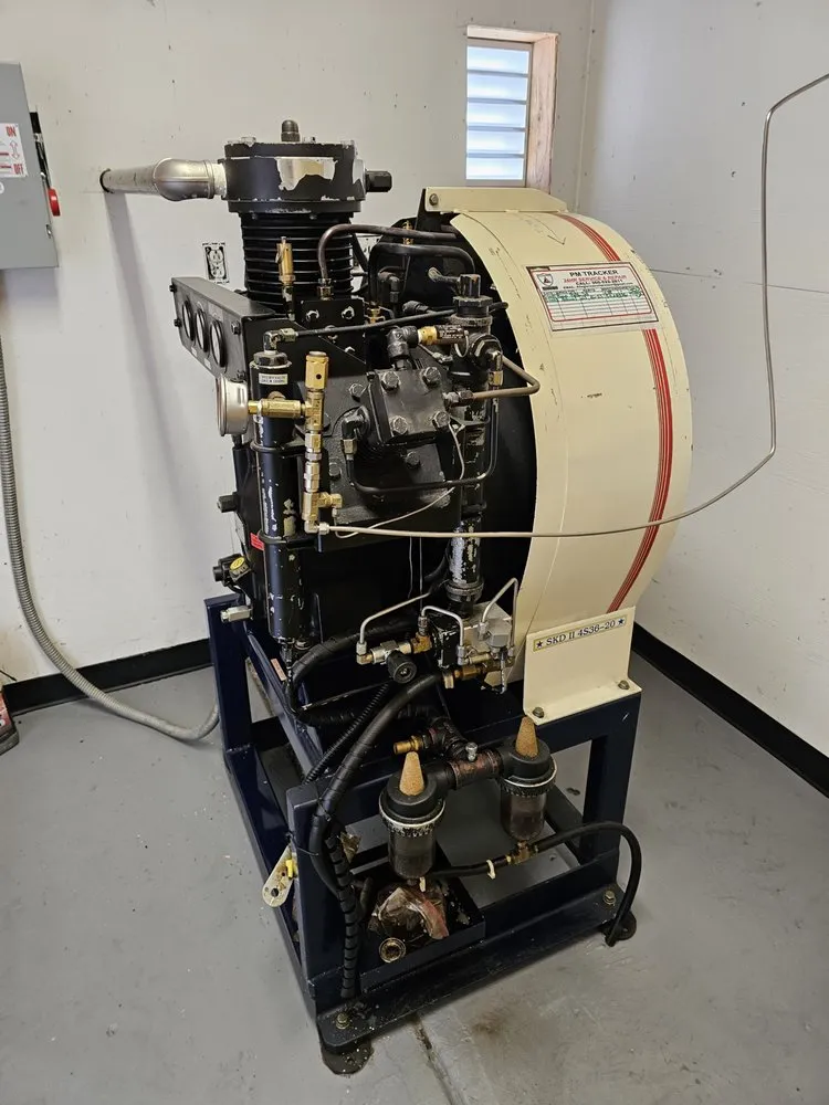 Slide of Allegiance Compressor Services