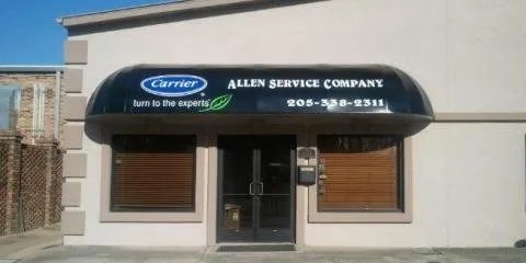 Slide of Allen Service Company