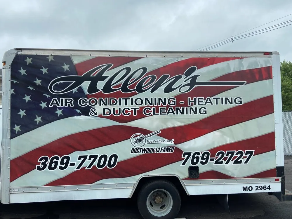 Slide of Allen's Air Conditioning