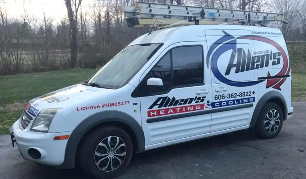 Slide of Allens Heating and Cooling