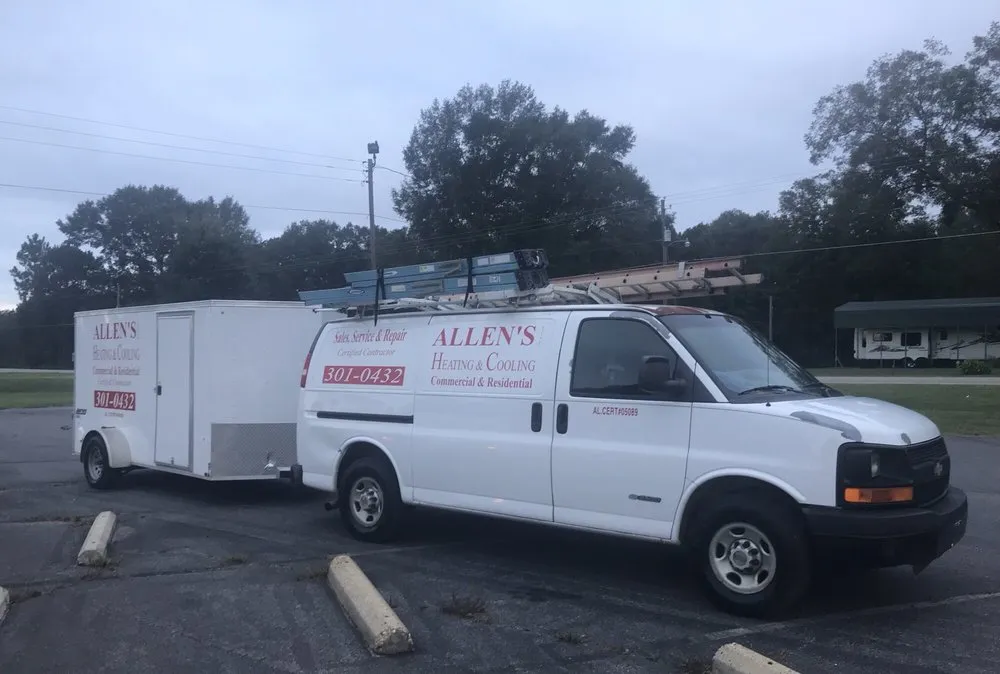 Slide of Allen's Heating and Cooling