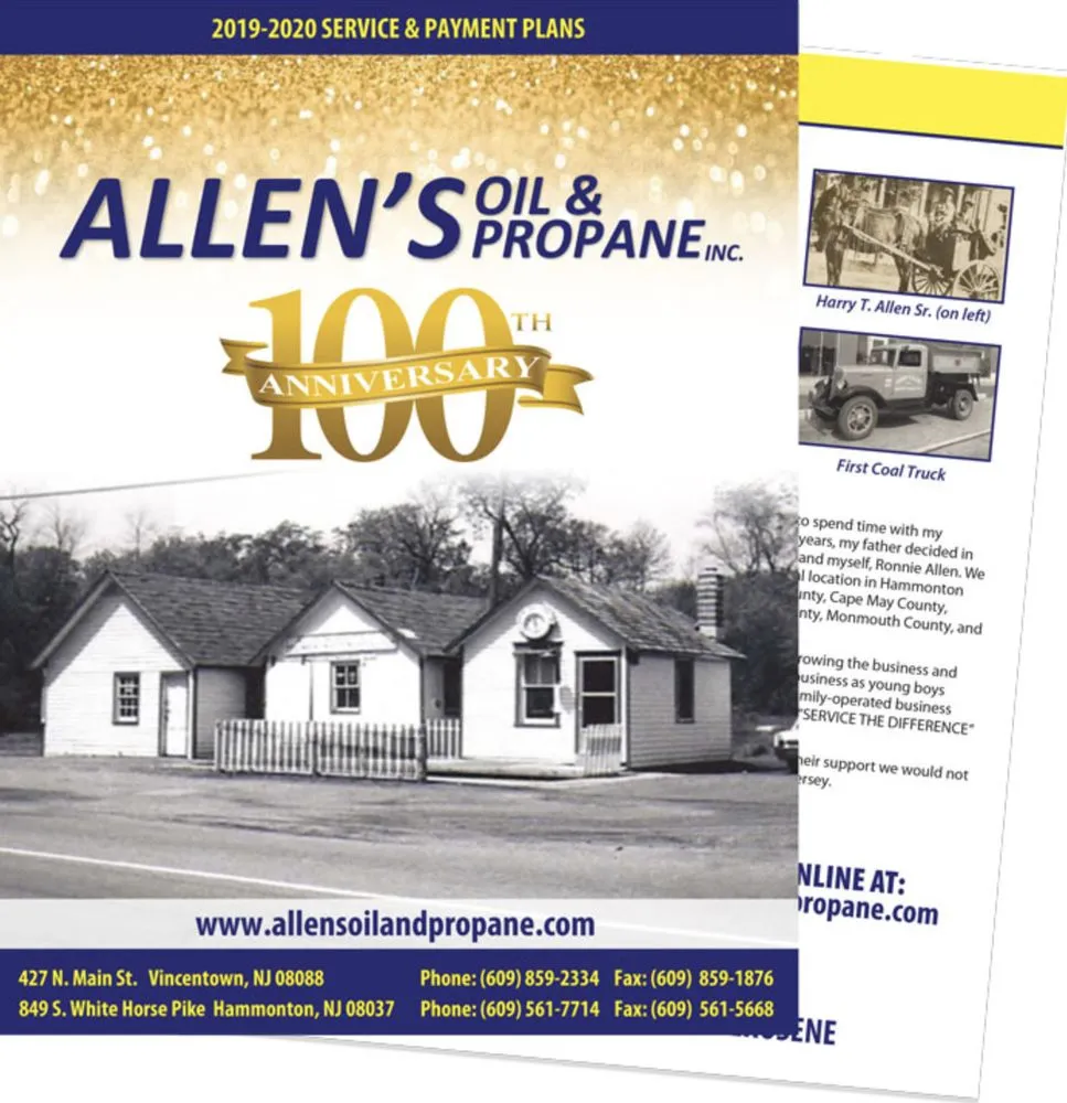 Slide of Allen's Oil & Propane