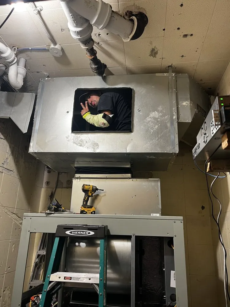 Slide of AllevAire Technicians HVAC & Sheet Metal Solutions