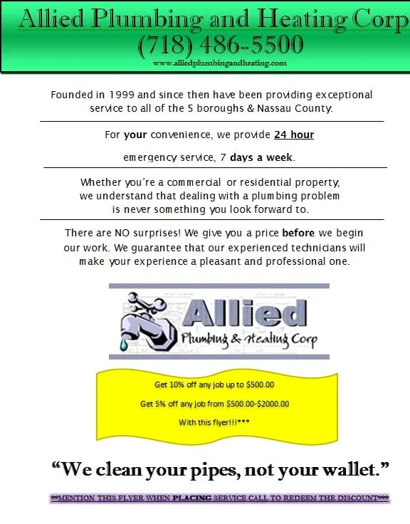 Emergency air conditioning service in Middle Village, NY - Allied Plumbing & Heating