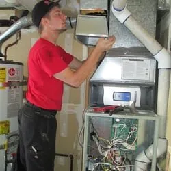 Slide of Allred Heating Cooling Electric