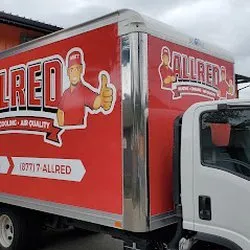 Slide of Allred Heating Cooling Electric