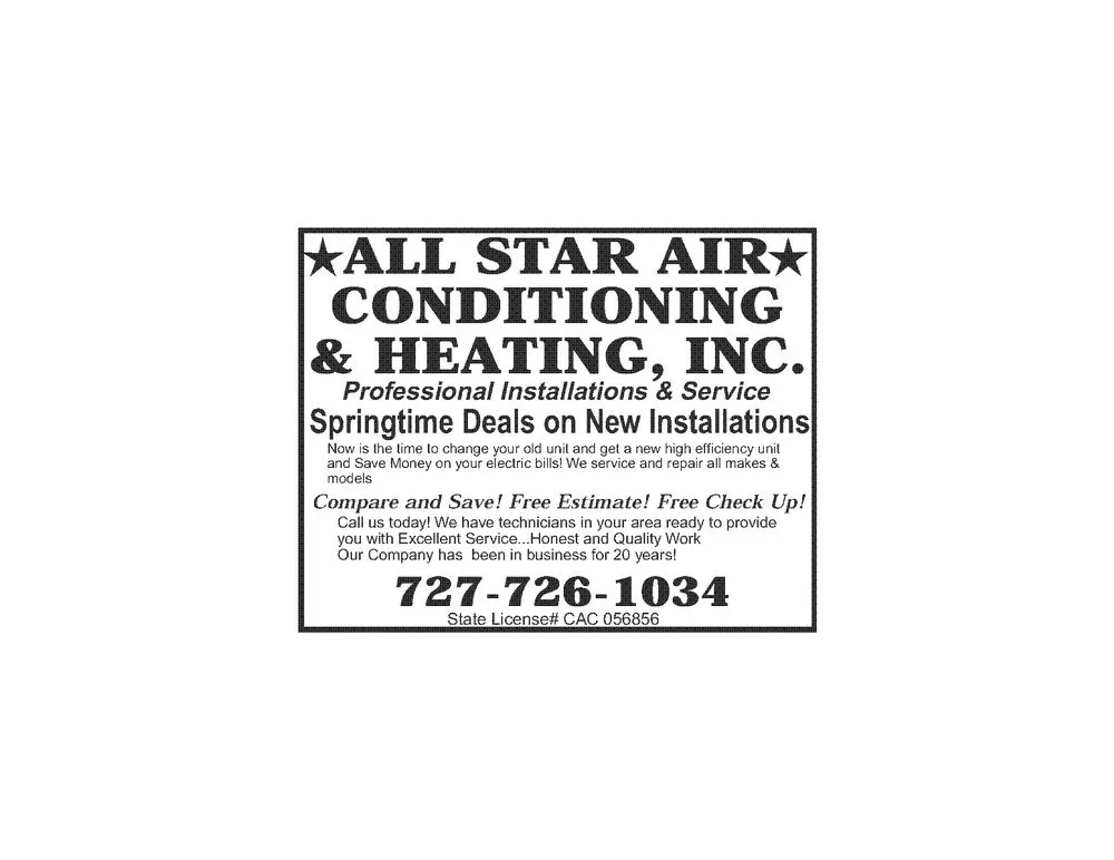 Slide of Allstar Air Conditioning Heating