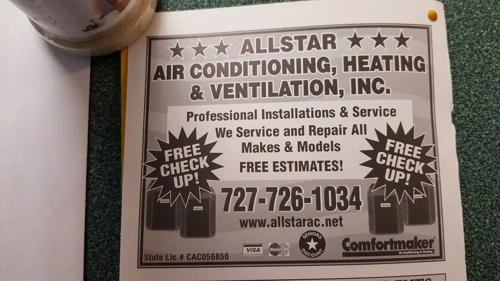 Slide of Allstar Air Conditioning Heating