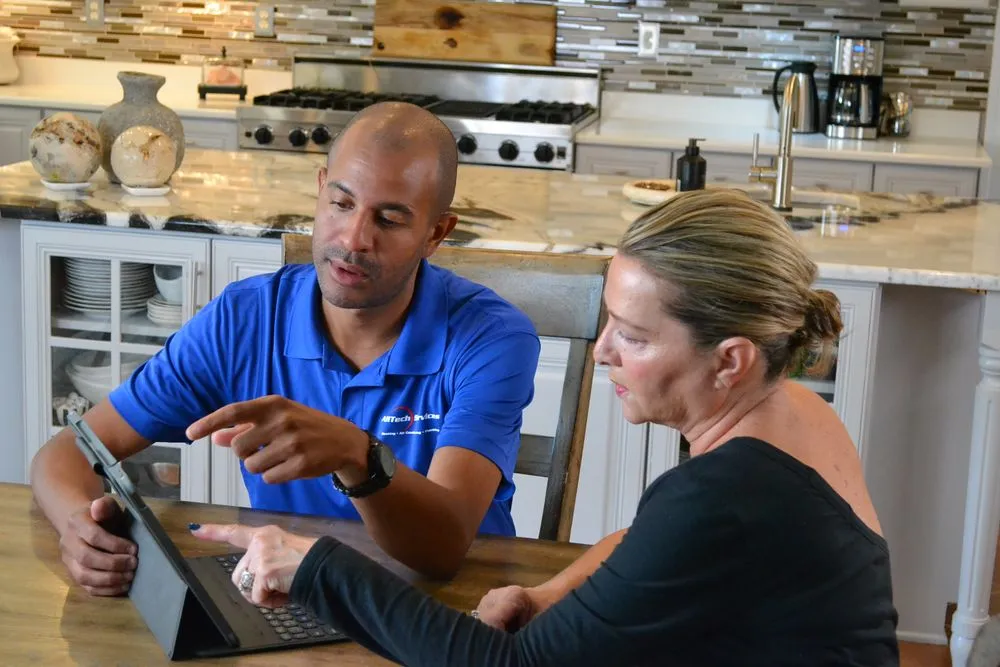 Slide of AllTech Services