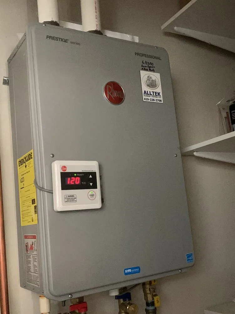 Slide of Alltek Plumbing Heating and Air Conditioning