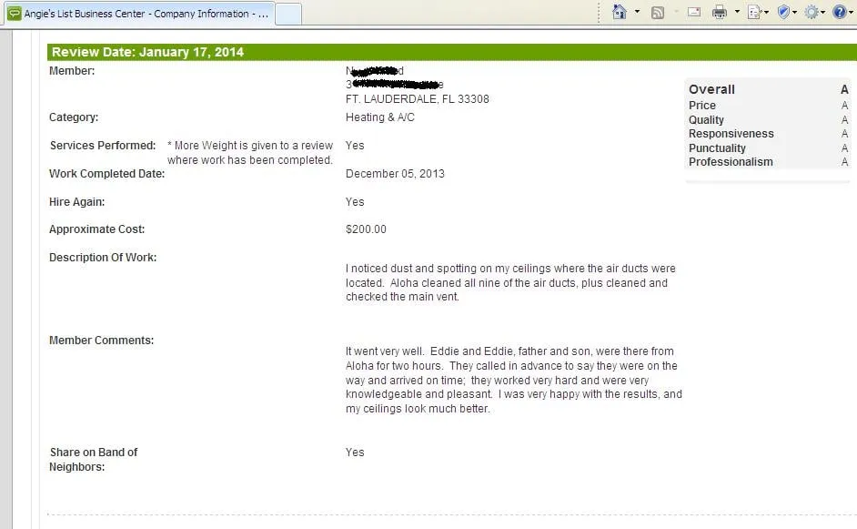 Slide of Aloha Air Conditioning, Inc.