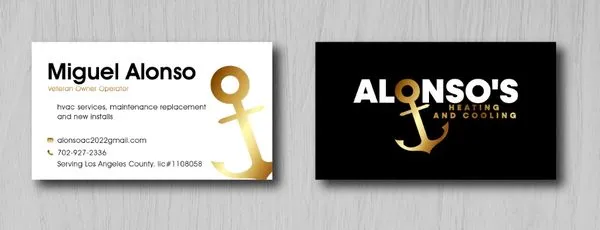 Alonso's Heating And Cooling Logo