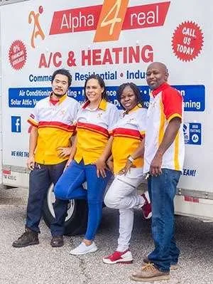 Slide of Alpha 4 Real A/C & Heating