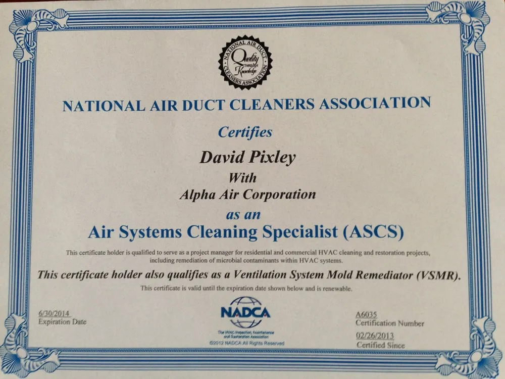 Slide of Alpha Air Corporation