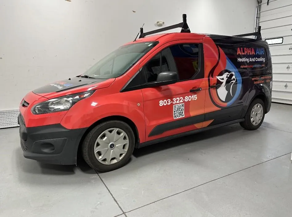 Slide of Alpha Air Heating and Cooling